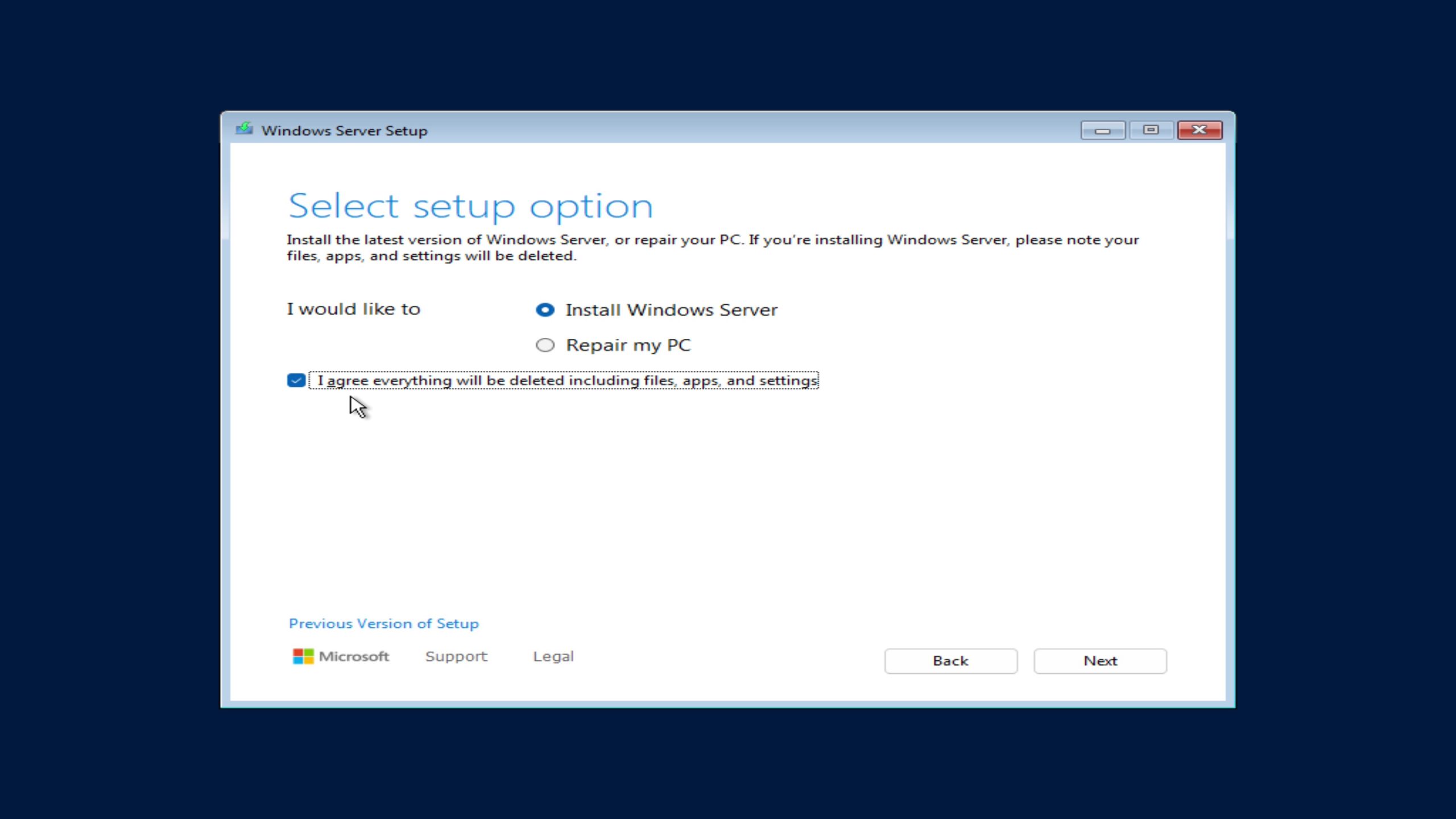 Windows Install ready
