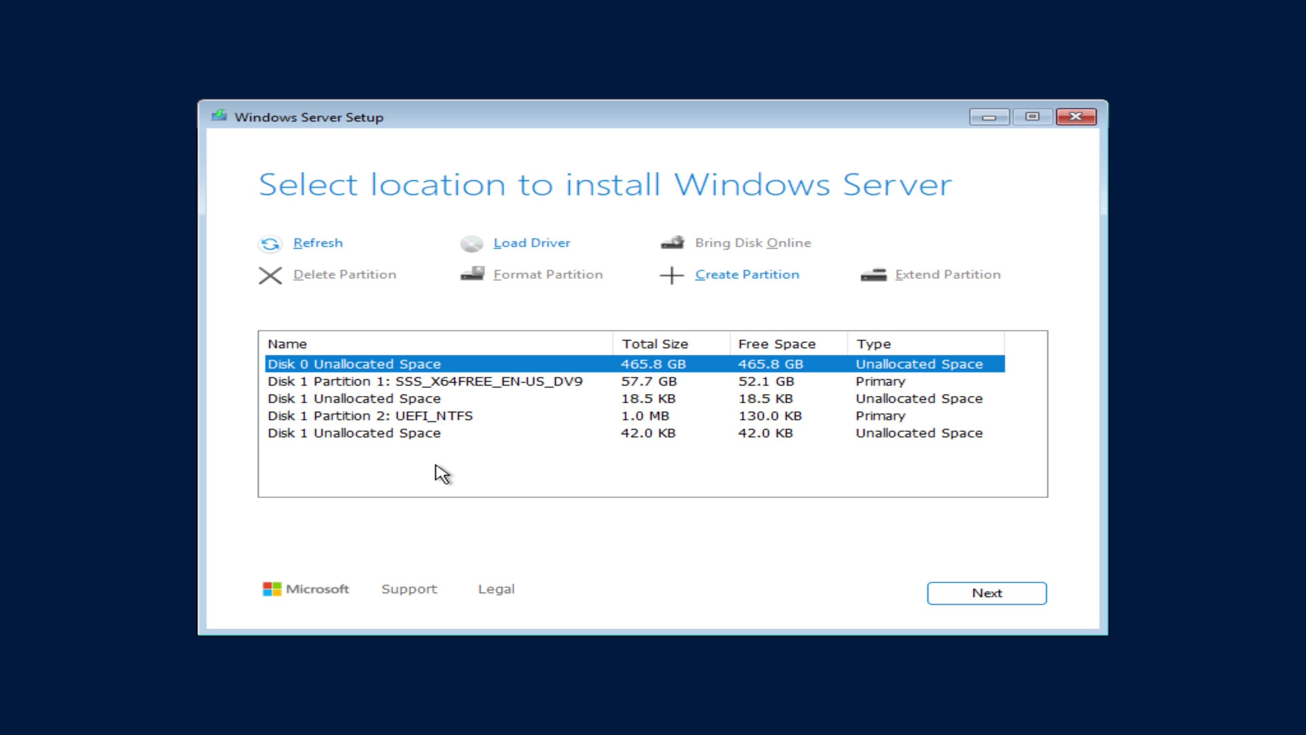 partition clean